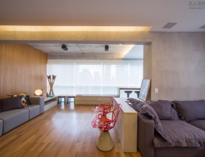 Casa 100 Arquitetura--圣保罗现代单身公寓