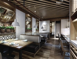 上瑞元筑设计范日桥--上海厨房乐章餐厅