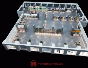 广州翰霖院深化设计-工贸技术展厅