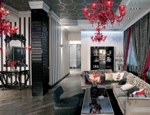 俄罗斯Belkova设计 莫斯科美艳奢华公寓165平方