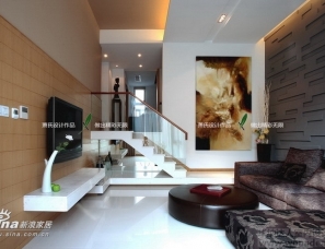 上海萧氏设计作品 复式楼 跳舞的居室梦幻家