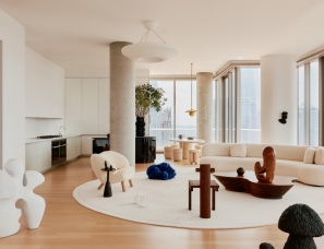 以留白承接艺术、改造精装交付的家