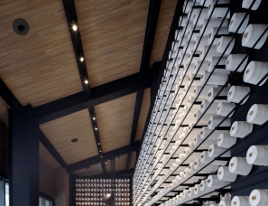 风合睦晨空间设计--济南金科博翠明湖纺织文化艺术馆
