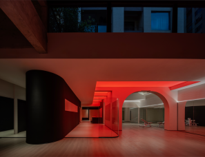 笾界建筑设计丨时与光的隐喻·LD女子塑形馆
