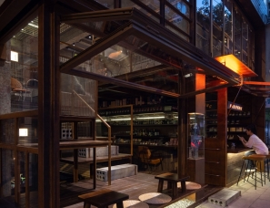 凡筑建筑设计--成都飮水村咖酒吧
