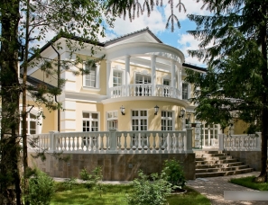 俄罗斯纳塔利娅Rudakova设计  北欧别墅遇上俄罗斯庄园风格