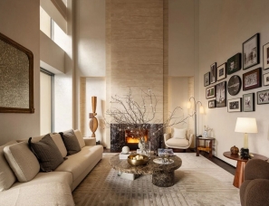 墨玛设计 | 西安太伟豪园190㎡样板房