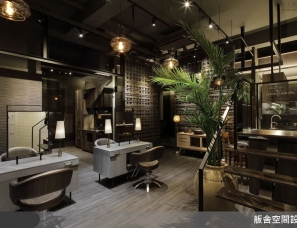 舨舍设计--臨峇厘島式的叢林髮廊