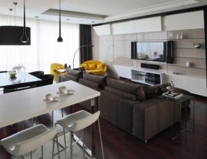 公寓设计 Apartment Interior by Geometrix Design