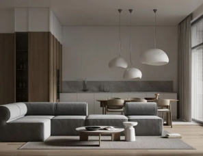 VAE Design--原木+白色，纯粹简约的美宅！