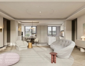 演意设计｜漫浪满屋188㎡现代融合法式