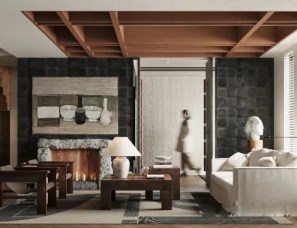 集物所设计 | 郑州480㎡复式楼