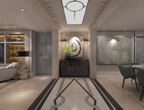 雅致公寓之X—上海浦东250平Art Deco私人住宅