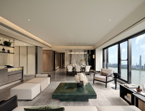 程绍正韬+赛瑞迪普 | 武汉华润·长江中心180㎡&155㎡样板间