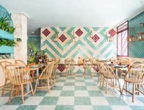 Masquespacio设计--地中海风情餐厅