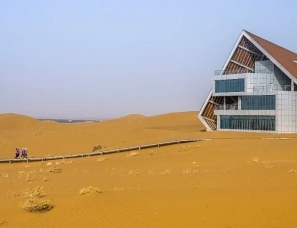 三文设计--宁夏大漠星河营地接待中心