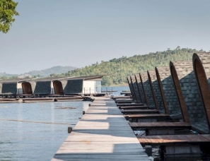 泰国最新水上筏式酒店设计，感受纯粹的自然灵境！
