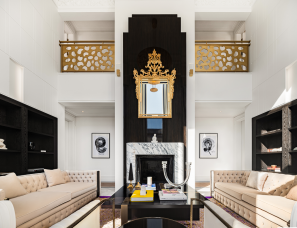 北京辞达善空间设计  | 北京鲁能格拉斯小镇1000㎡别墅