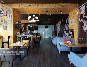 王凤波设计机构--puntocafe咖啡厅设计