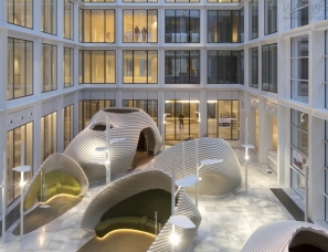 Philippe Chiambaretta Architecte设计--法国# Cloud.Paris公司办公空间