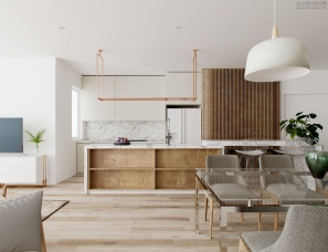 MOCCA Architects--Beach Apartment