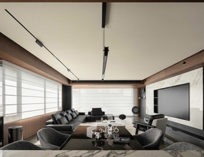 1986设计｜当代城市空间236㎡雅奢交响曲