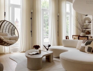 Olga Ashby--法国公寓：舒适而优雅