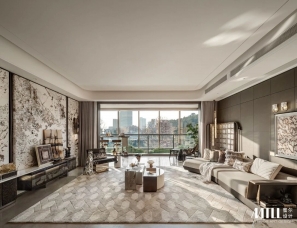 蜜尔设计 | 中交四航·珠江春180m²&143m²&128m²样板间