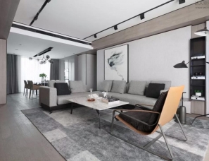 DIA丹健国际设计--成都合能铂悦府售楼处820m²+样板房180m²