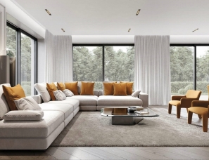 极简的质感优雅，自然而舒适的家！