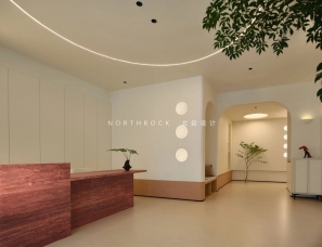 北岩设计 | 360㎡美容院，都市喧嚣中的身心归处