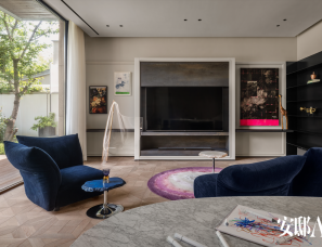 设计师张拓的一次立体创作，这个家让女主人的审美落地