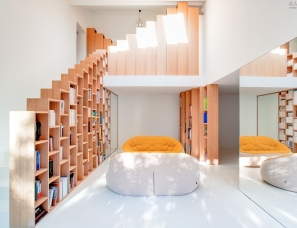 ndrea Mosca Creative Studio设计--书架住宅