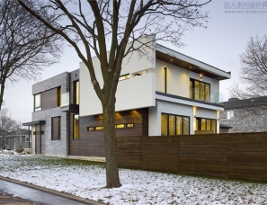 Alva Roy Architects 设计--多伦多花园独栋住宅