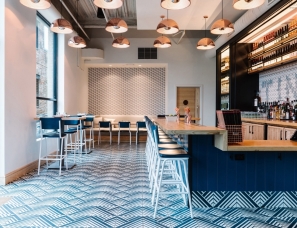 AI3设计--融合了现代和乡村元素的亚特兰大法国餐厅
