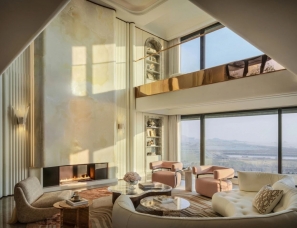 SCD | 南通招商滨江双玺顶层350㎡复式样板房