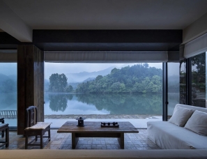 时上建筑空间设计 | 浙江丽水.驻85：千年古堰的宋亭茶饮