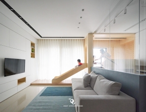 虫点子创意设计  | 台北亲子宅·单层26坪