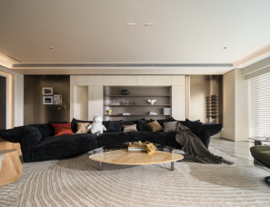 【首发】301设计 | 广州珠江新城260㎡轻奢大平层