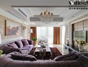 【威利斯设计】扬州260平米联体别墅――新古典风格