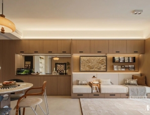 蜜尔设计 |  安居桐悦湾69m²&71m²&89m²样板间