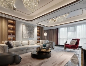 潘悦设计--420平米上海大平层公寓