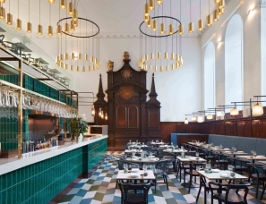Duddell设计--开在伦敦教堂的香港餐厅